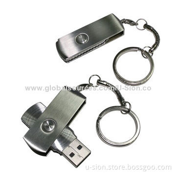 Promotional Durable Swivel USB Flash Drive, OEM Orders Welcomed, Plug-and-play Function
